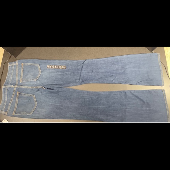 BNWT GAP high rise flare 26/2 denim jeans original retail owner GREAT JEANS!! - Picture 5 of 10